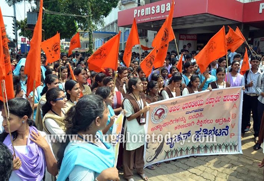 ABVP Protest 